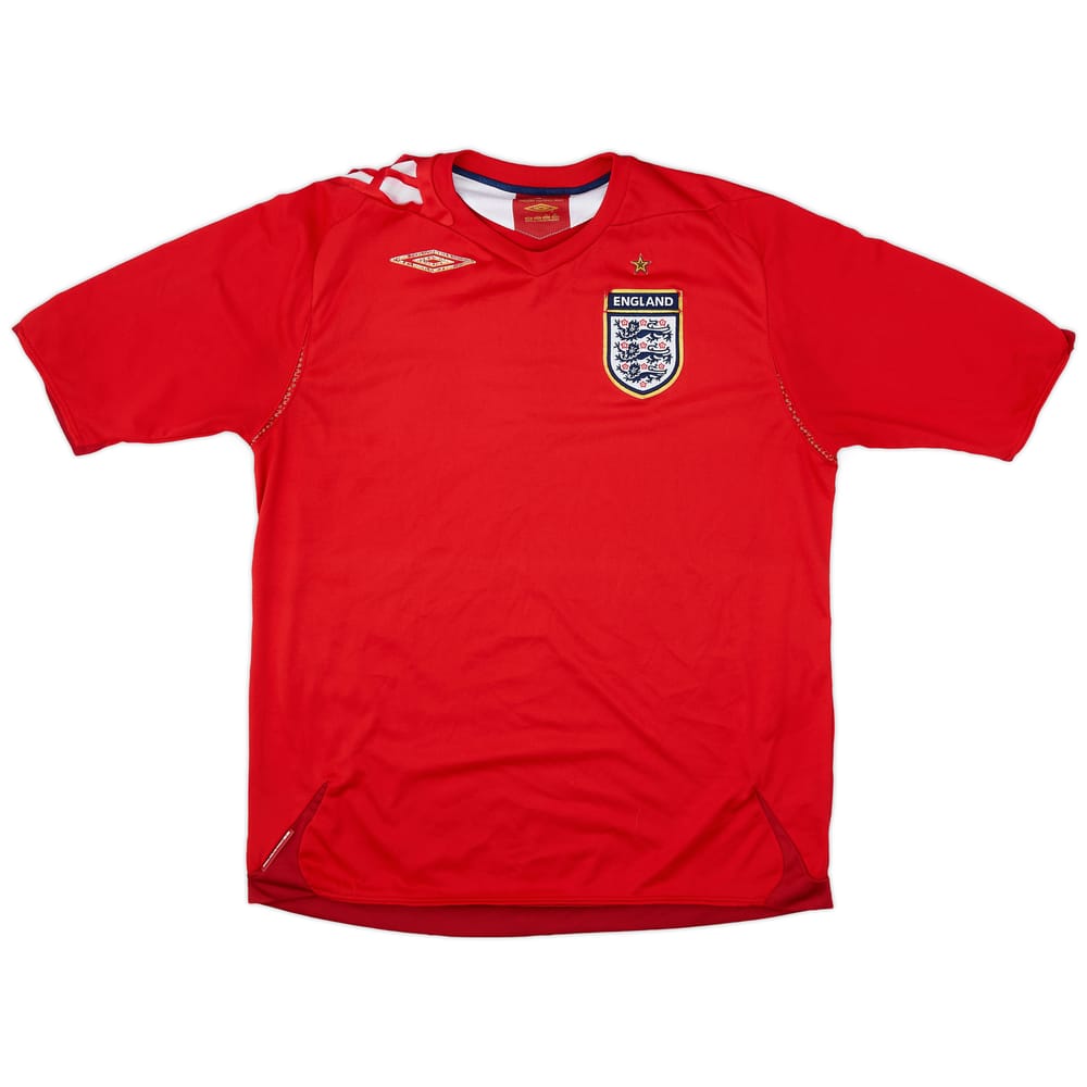 2006-08 England Away Shirt - 5/10 - (L)