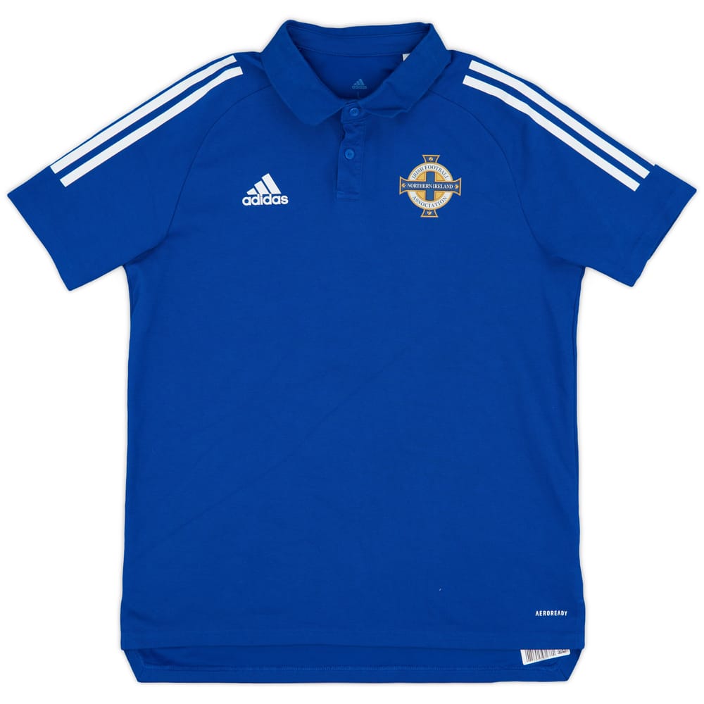 2021-22 Northern Ireland adidas Polo Shirt - 9/10 - (L)