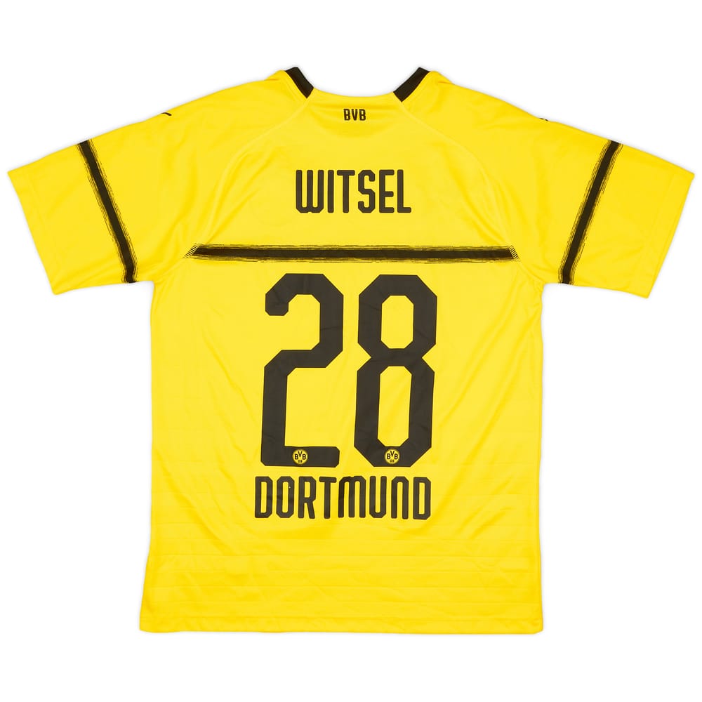 2018-19 Borussia Dortmund European Home Shirt Witsel #28 - 9/10 - (M)