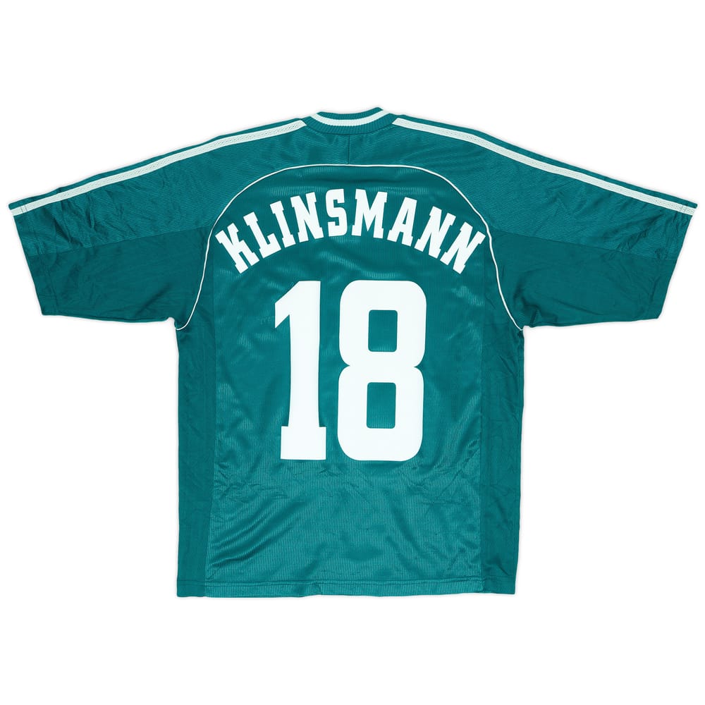 1998-00 Germany Away Shirt Klinsmann #18 - 7/10 - (S)