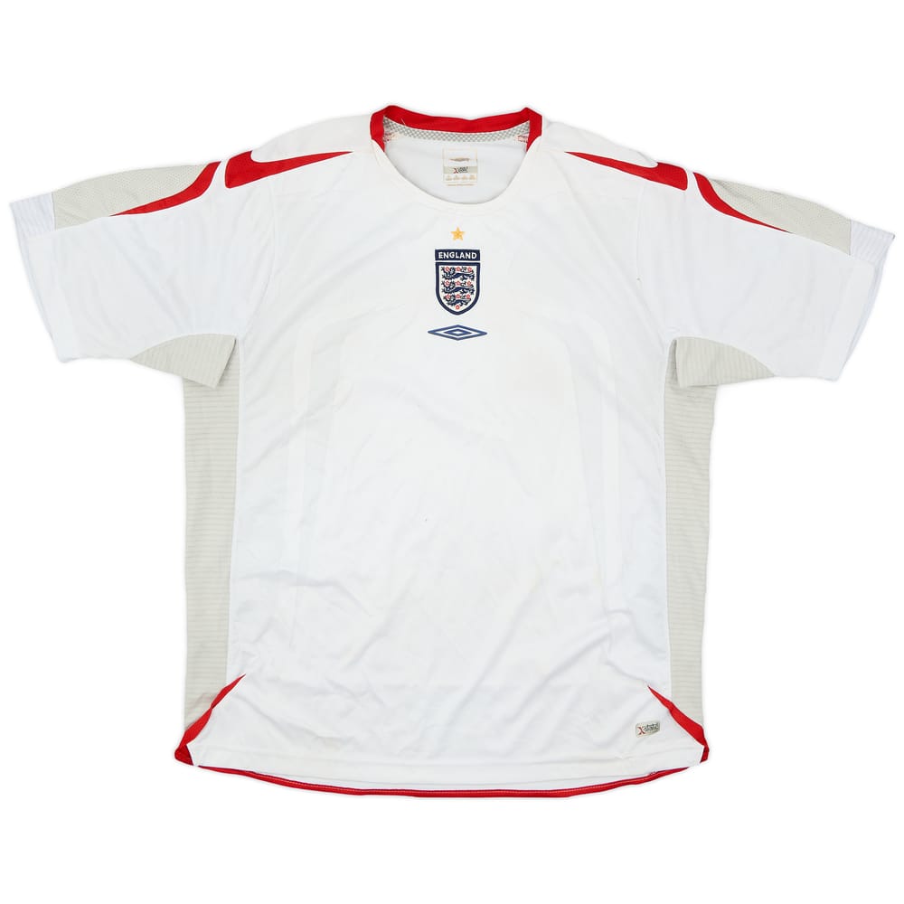 2006-07 England Umbro Training Shirt - 5/10 - (XL)