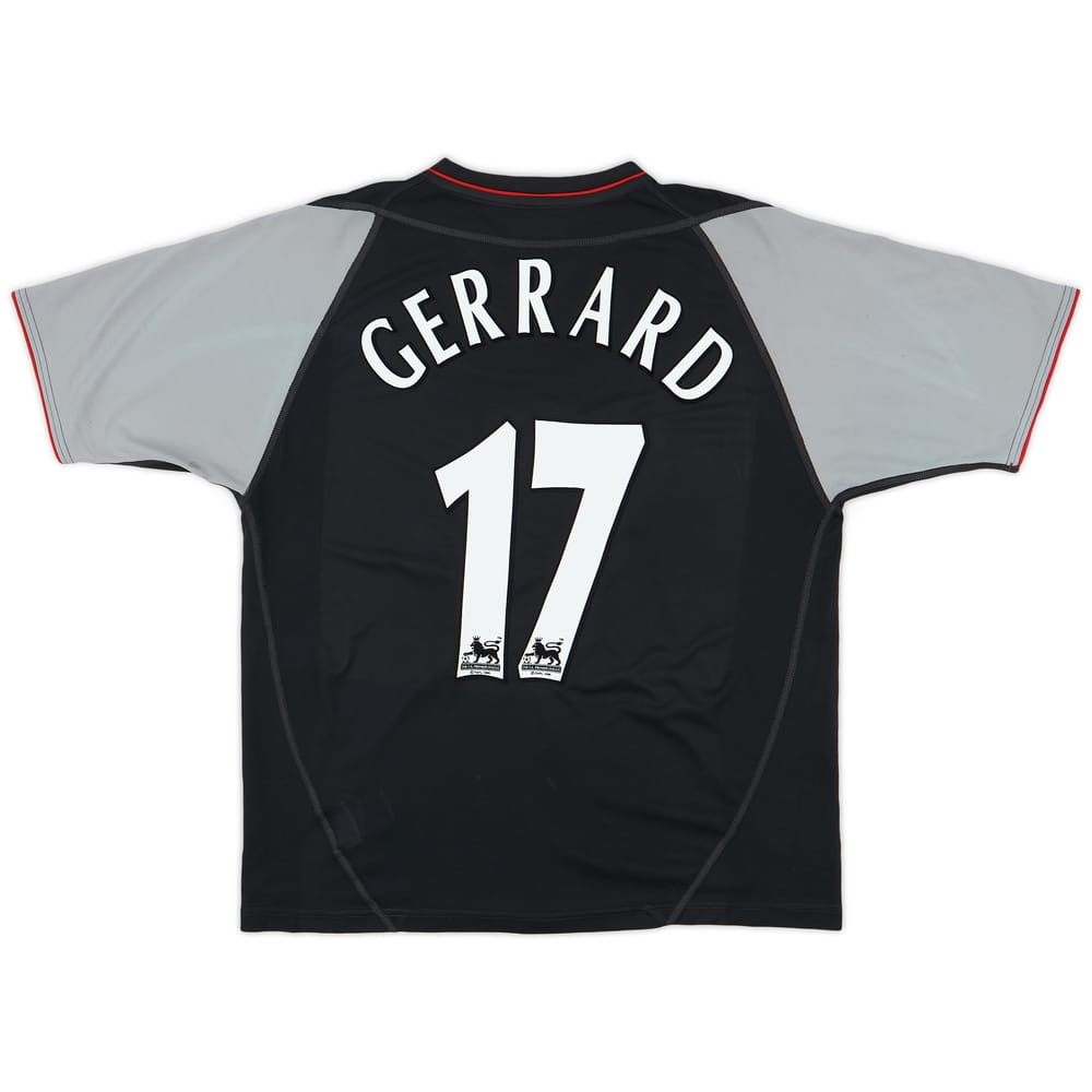 2002-04 Liverpool Away Shirt Gerrard #17 - 5/10 - (L)