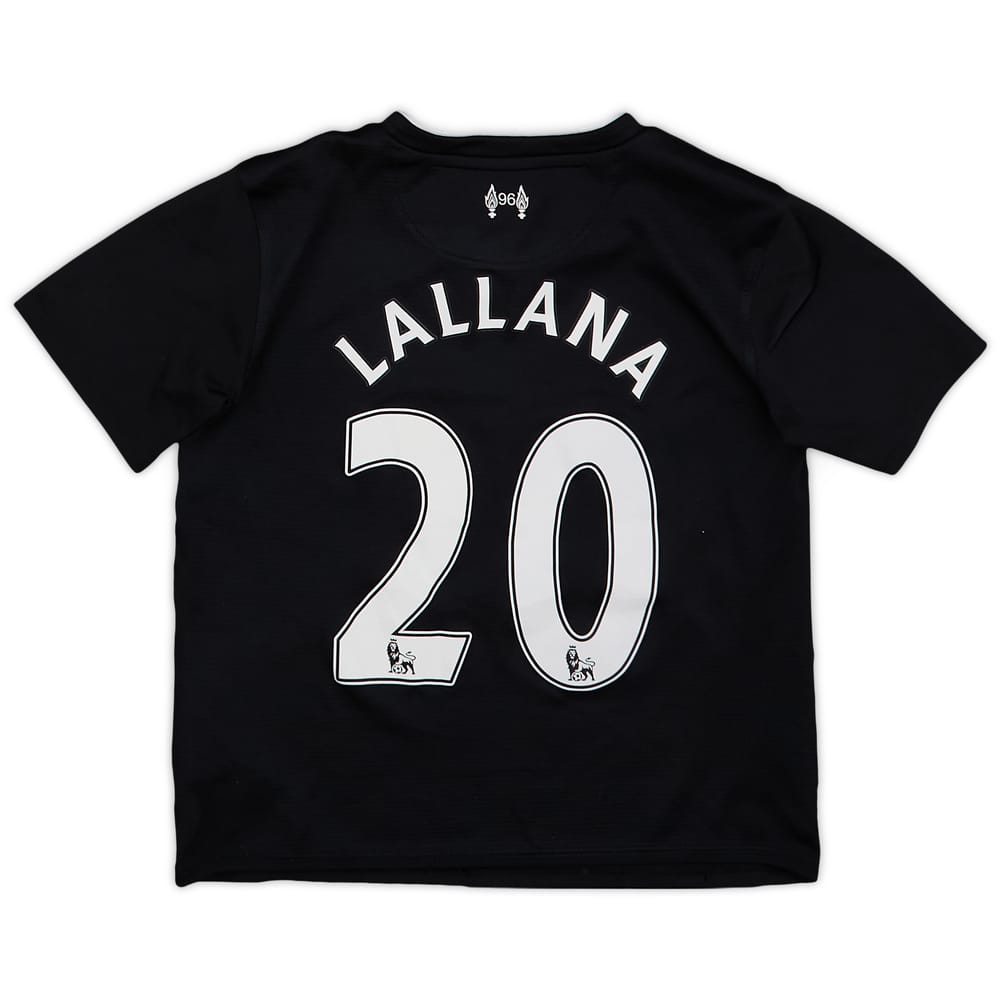 2016-17 Liverpool Away Shirt Lallana #20 - 5/10 - (4-5 Years)