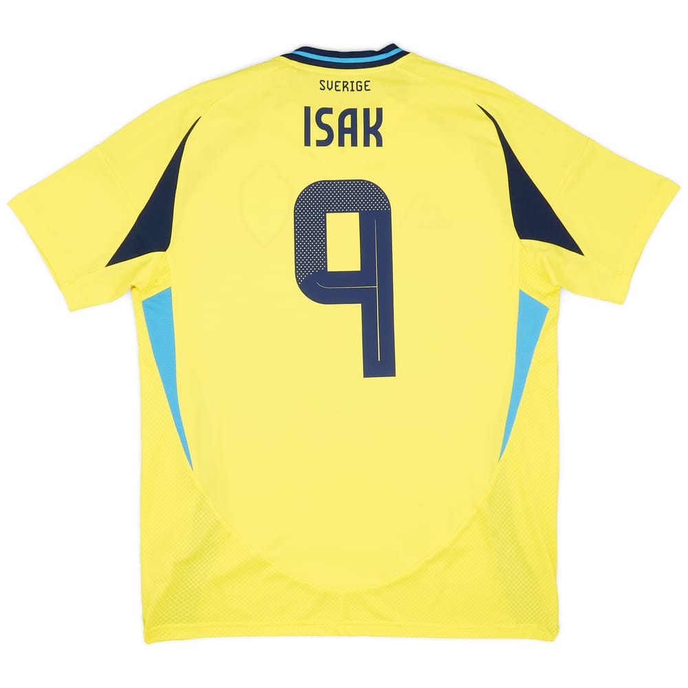 2024-25 Sweden Home Shirt Isak #9