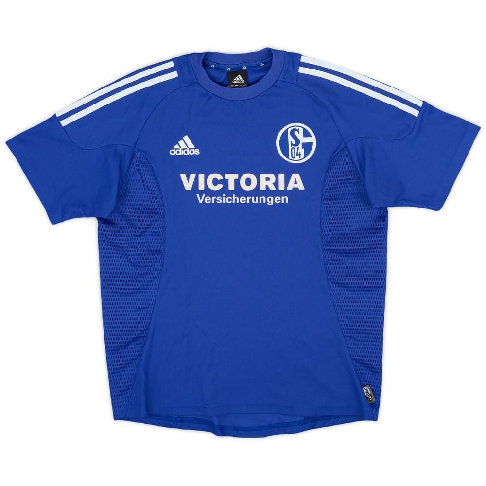 2002-04 Schalke Home Shirt - 8/10 - (XL.Boys)