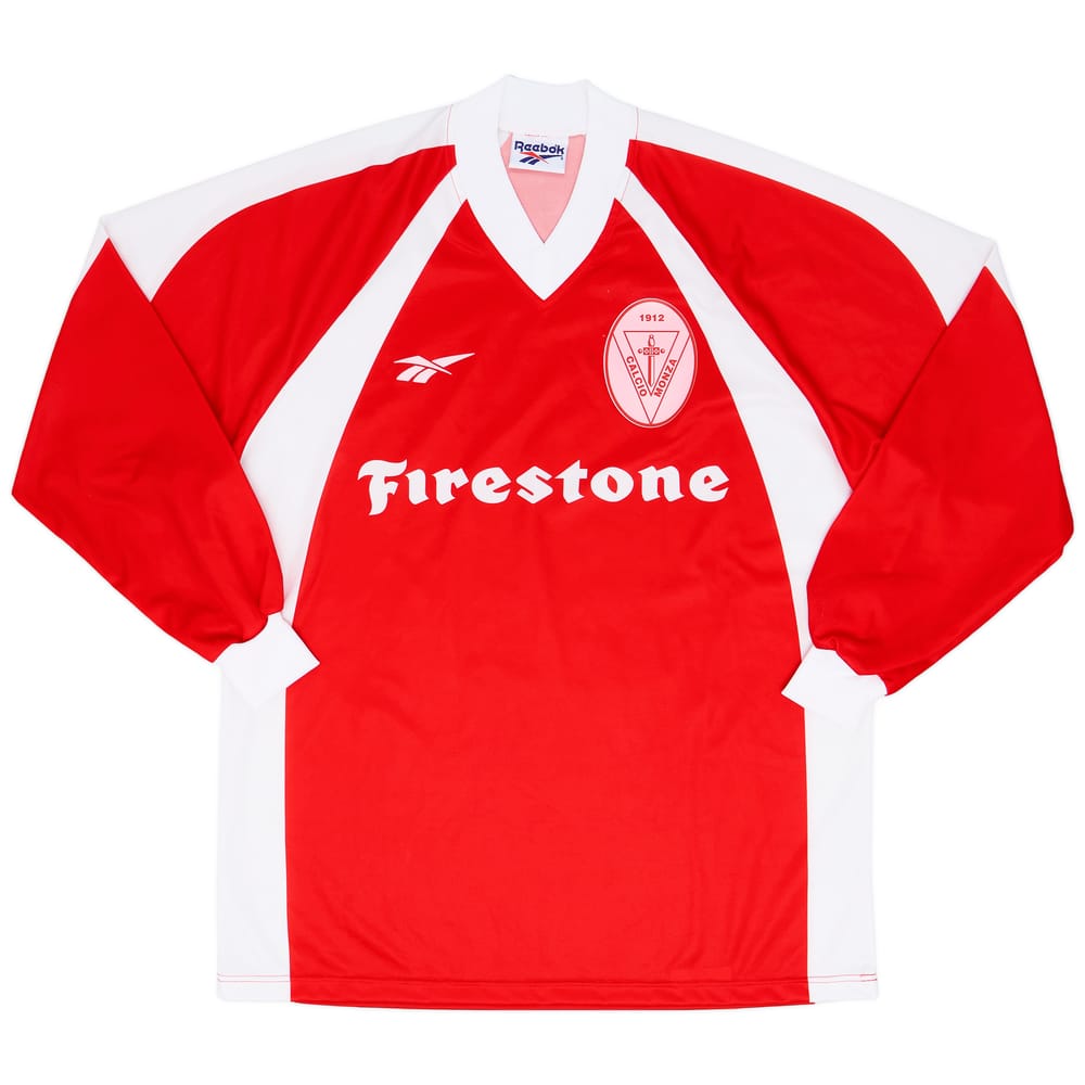 1997-98 Monza Home L/S Shirt - 8/10 - (XL)