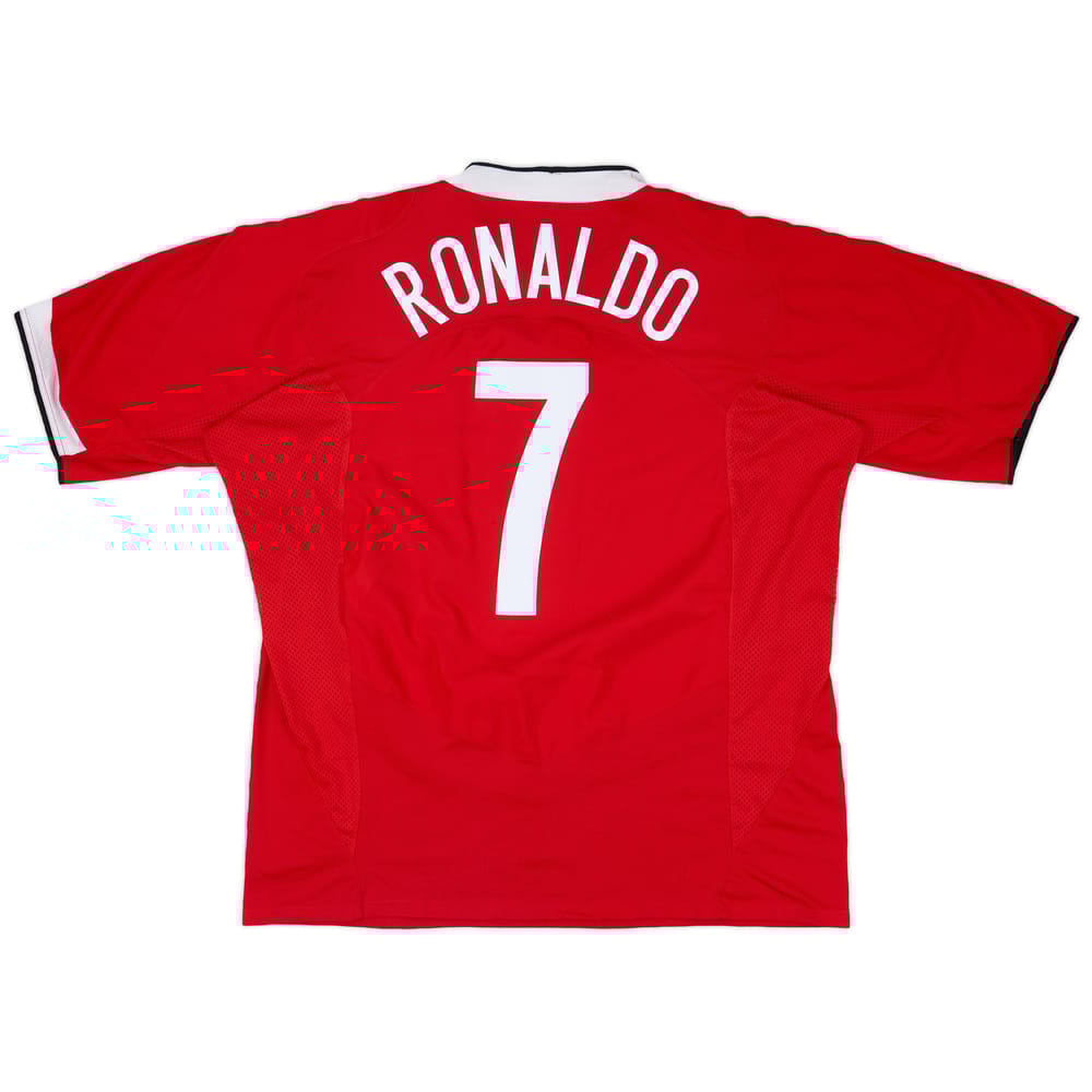 2004-06 Manchester United Home Shirt Ronaldo #7 - 7/10 - (XXL)