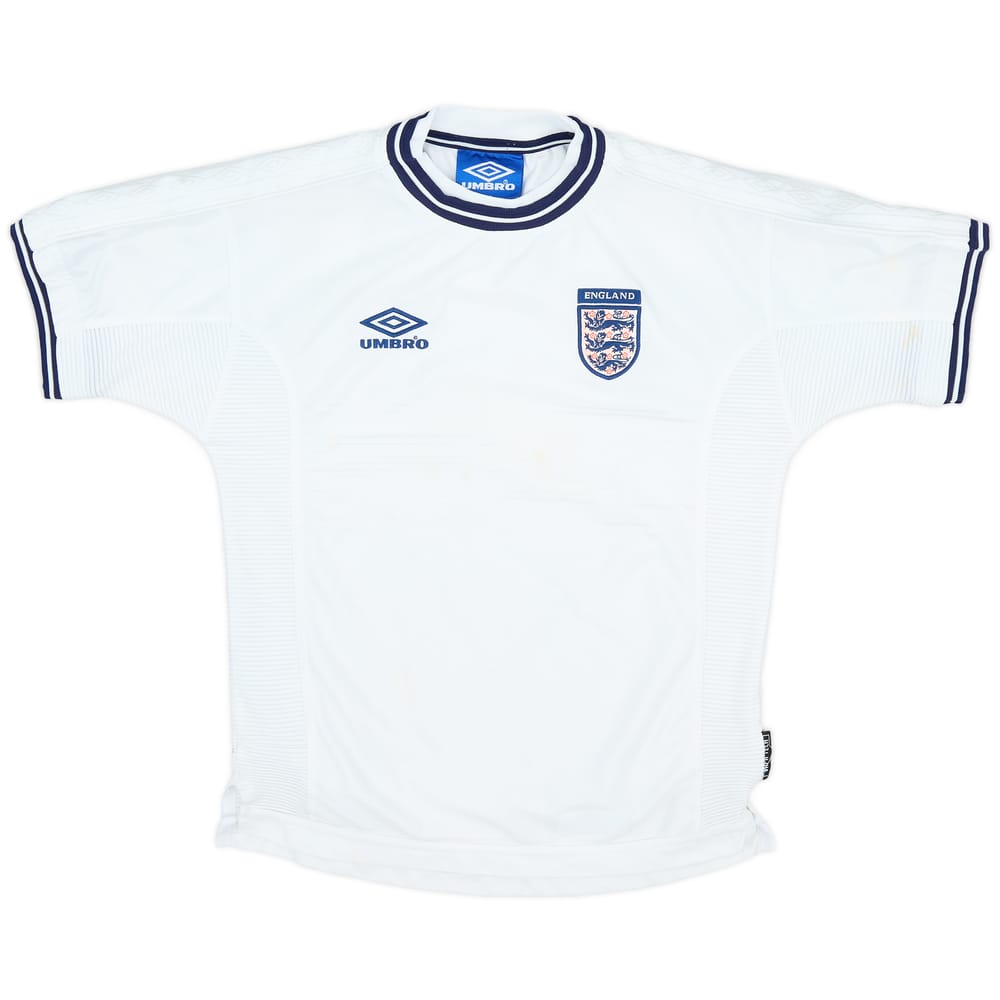 1999-01 England Home Shirt - 8/10 - (L.Boys)
