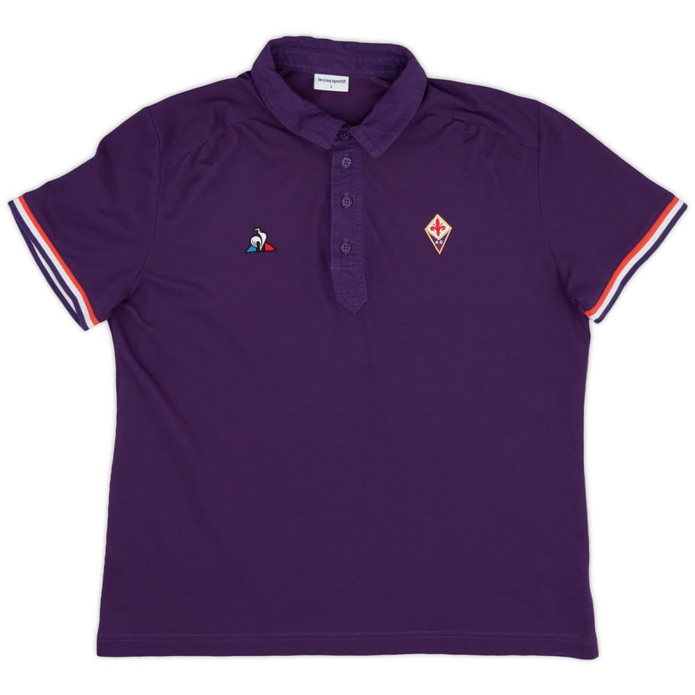 2019-20 Fiorentina Le Coq Sportif Polo T-Shirt - 6/10