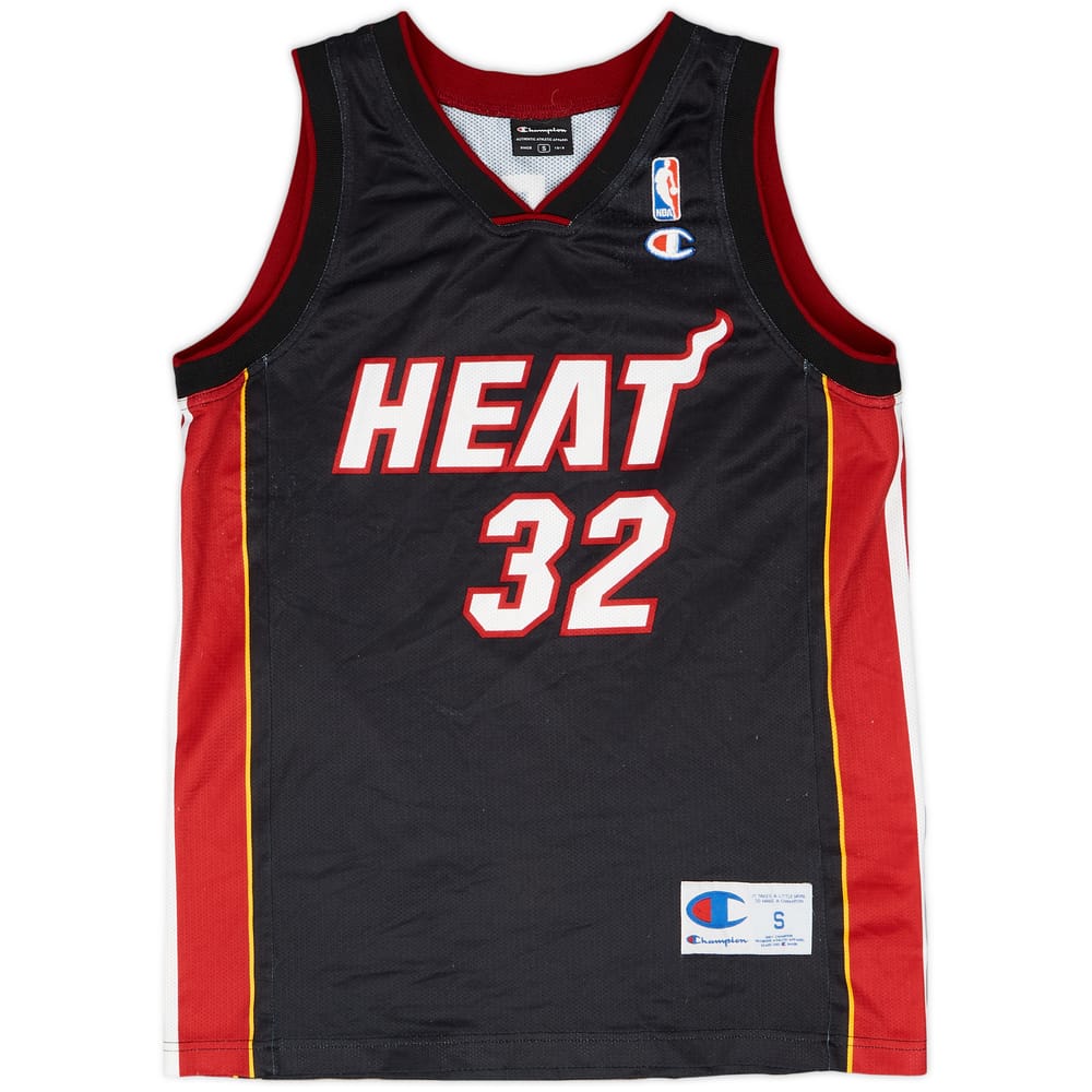 2004-07 Miami Heat O'Neal #32 Champion Away Jersey - 7/10 - (S)