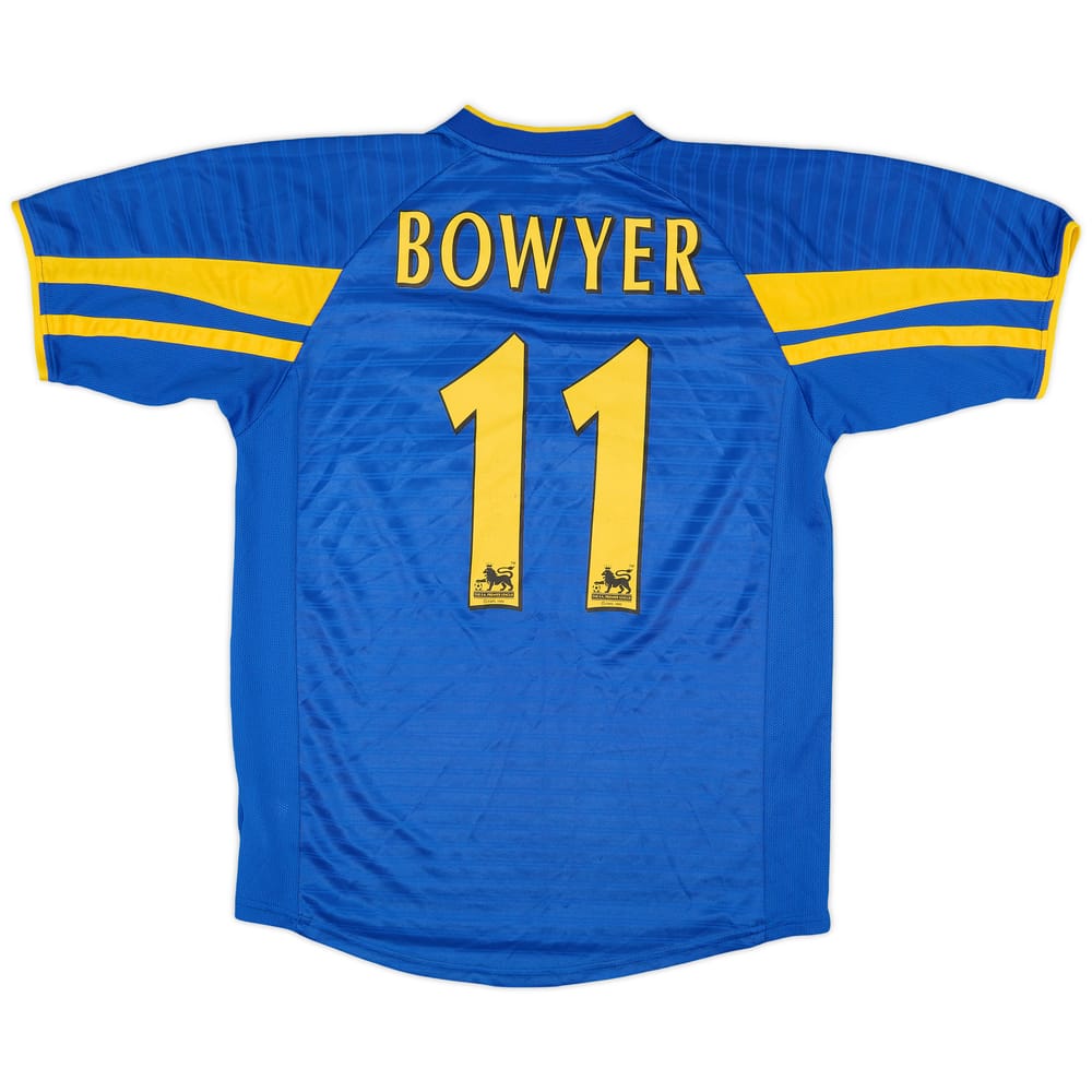 2001-03 Leeds United Away Shirt Bowyer #11 - 7/10 - (XL.Boys)