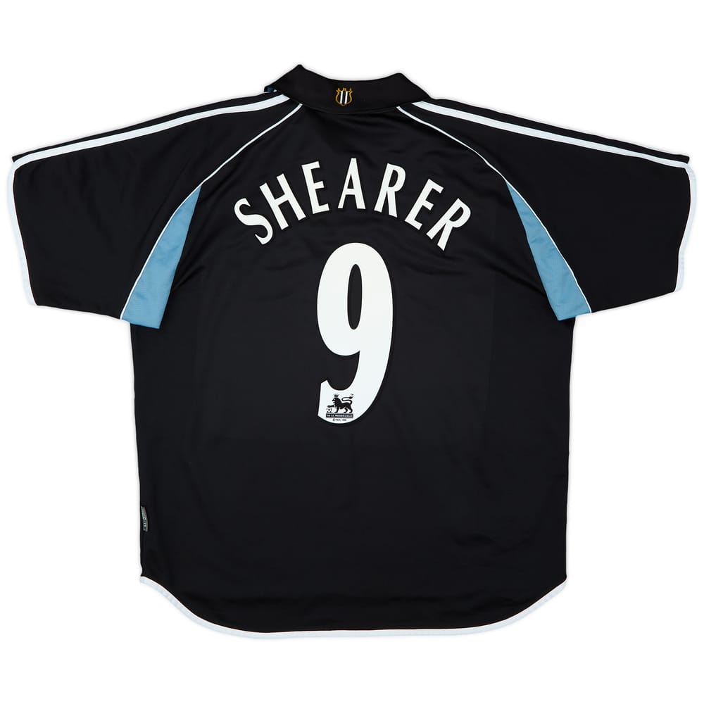 2000-01 Newcastle Away Shirt Shearer #9 - 9/10 - (L)
