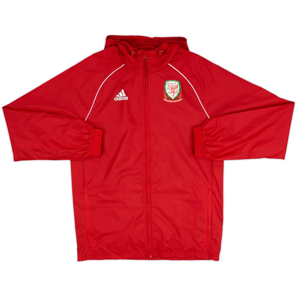 2016-17 Wales adidas Training Jacket - As New - (S)
