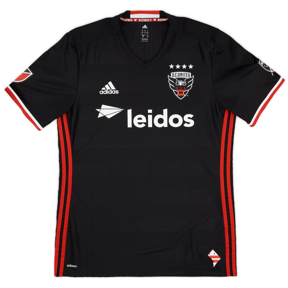 2016 DC United Authentic Home Shirt - 9/10 - (L)
