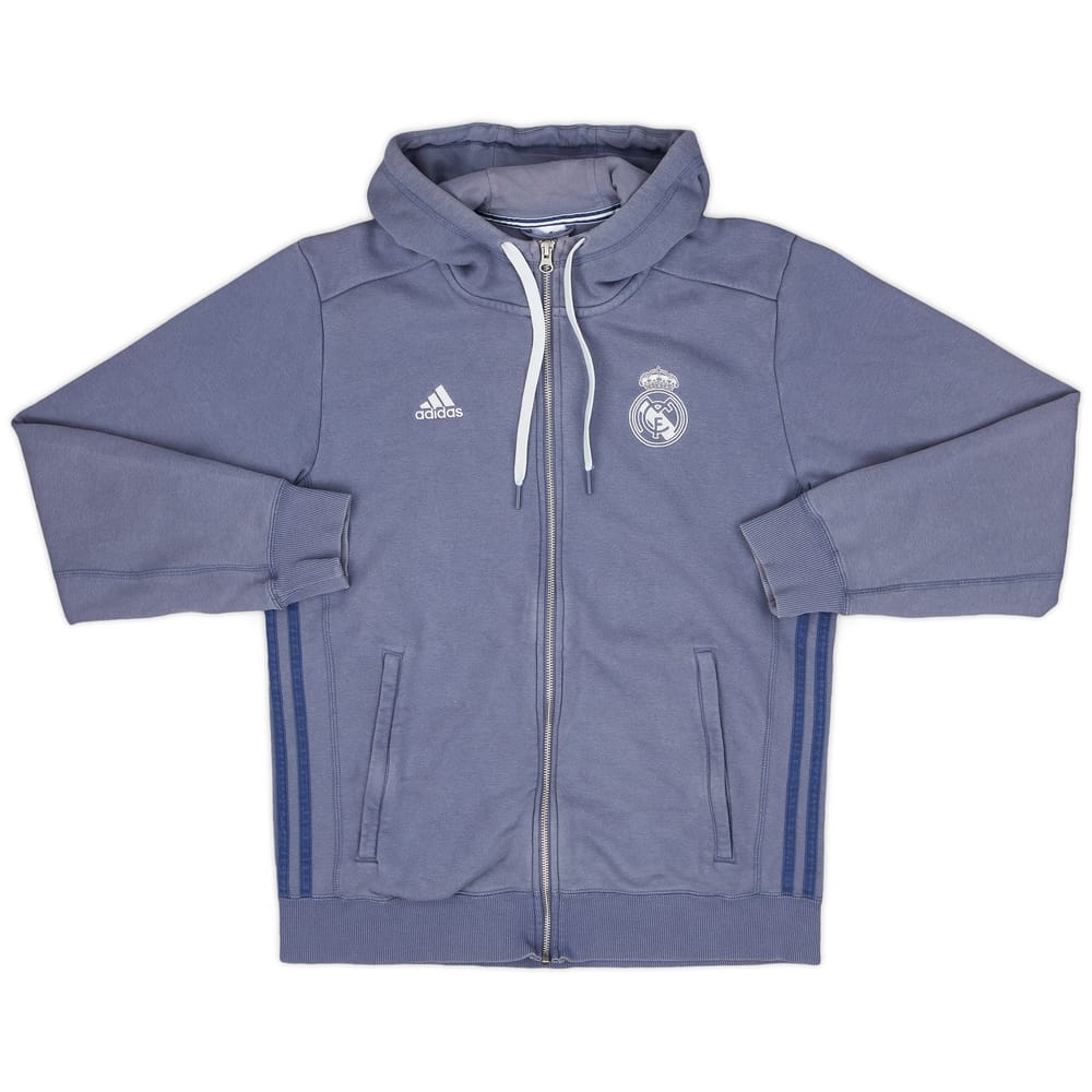 2016-17 Real Madrid adidas Hooded Track Jacket - 7/10 - (M)