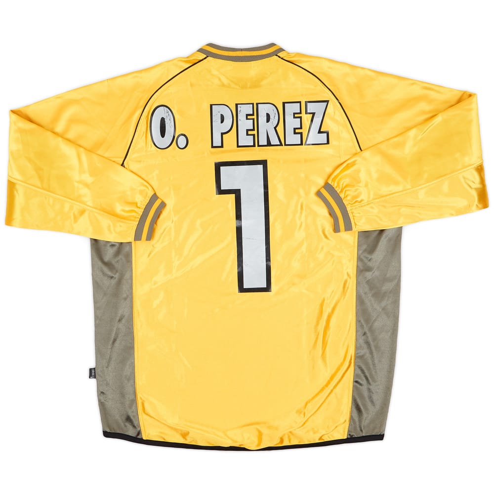 2002 Mexico GK Shirt O. Perez #1 - 5/10 - (L)