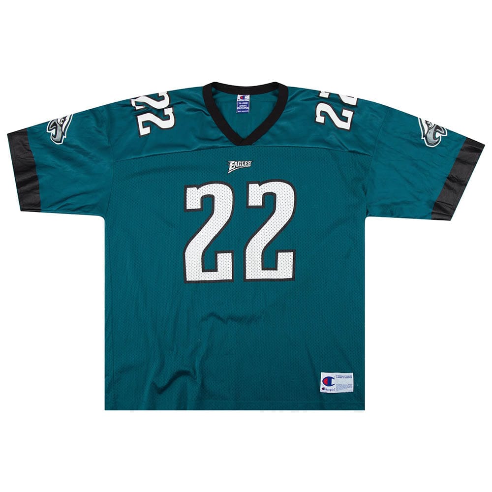 1997-00 Philadelphia Eagles Staley #22 Champion Jersey (Home) XXL