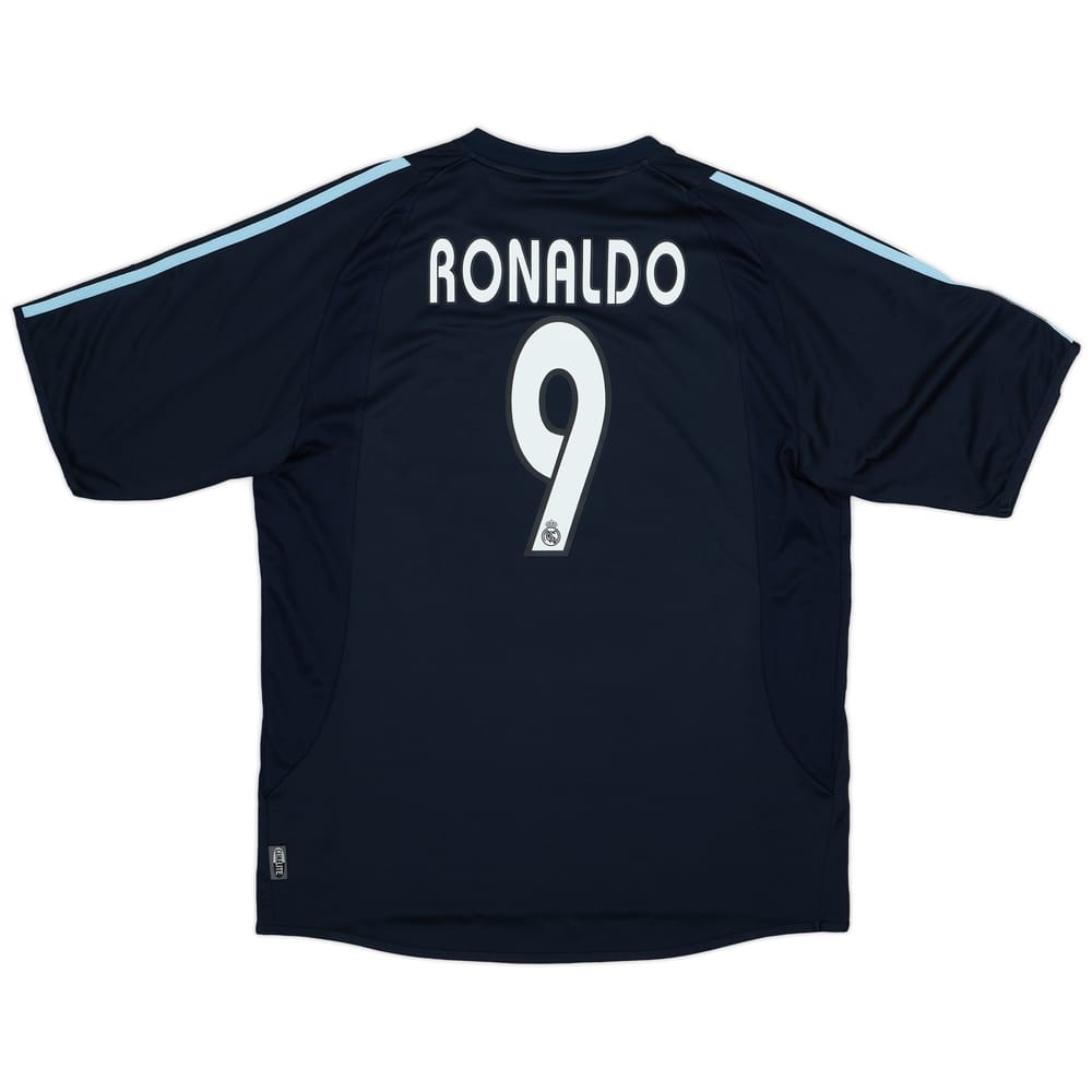 2003-04 Real Madrid Away Shirt Ronaldo #9 (L)