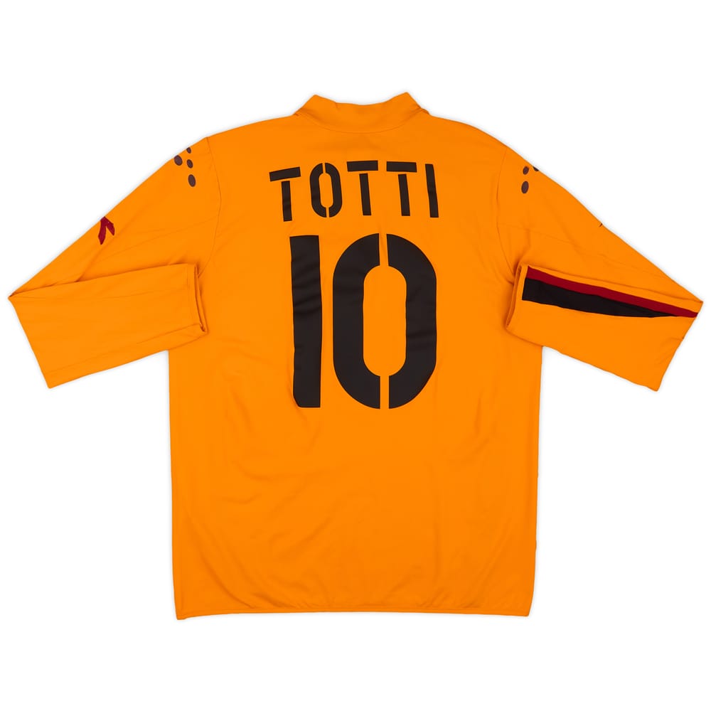 2003-04 Roma Third L/S Shirt Totti #10 - 6/10 - (L)