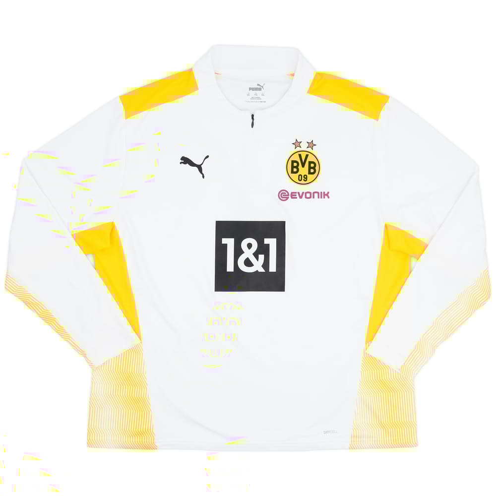 2020-21 Borussia Dortmund Puma 1/4 Zip Drill Top - 9/10 - (XXL)