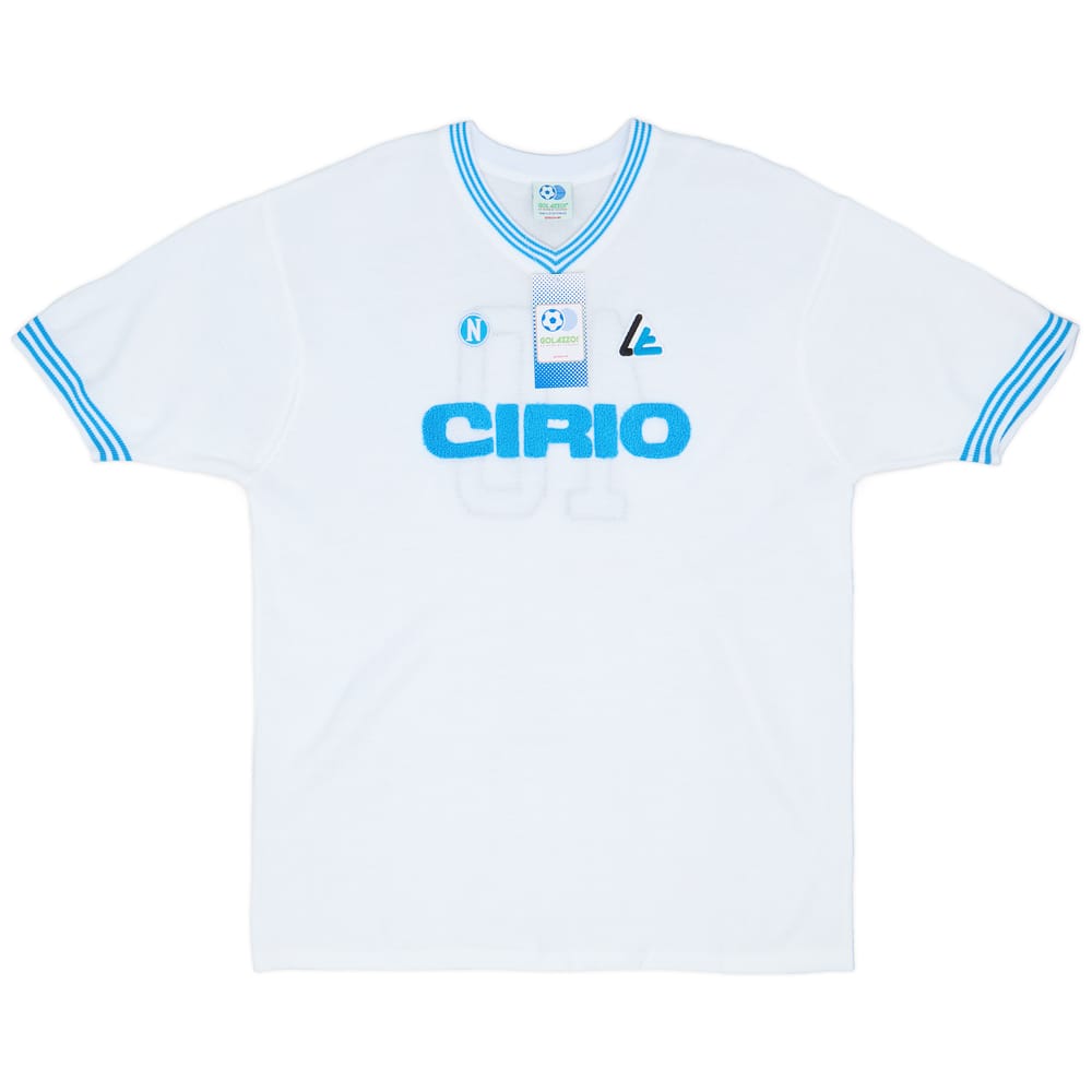 1984-85 Napoli Linea Time Reissue Away Shirt #10 (Maradona)