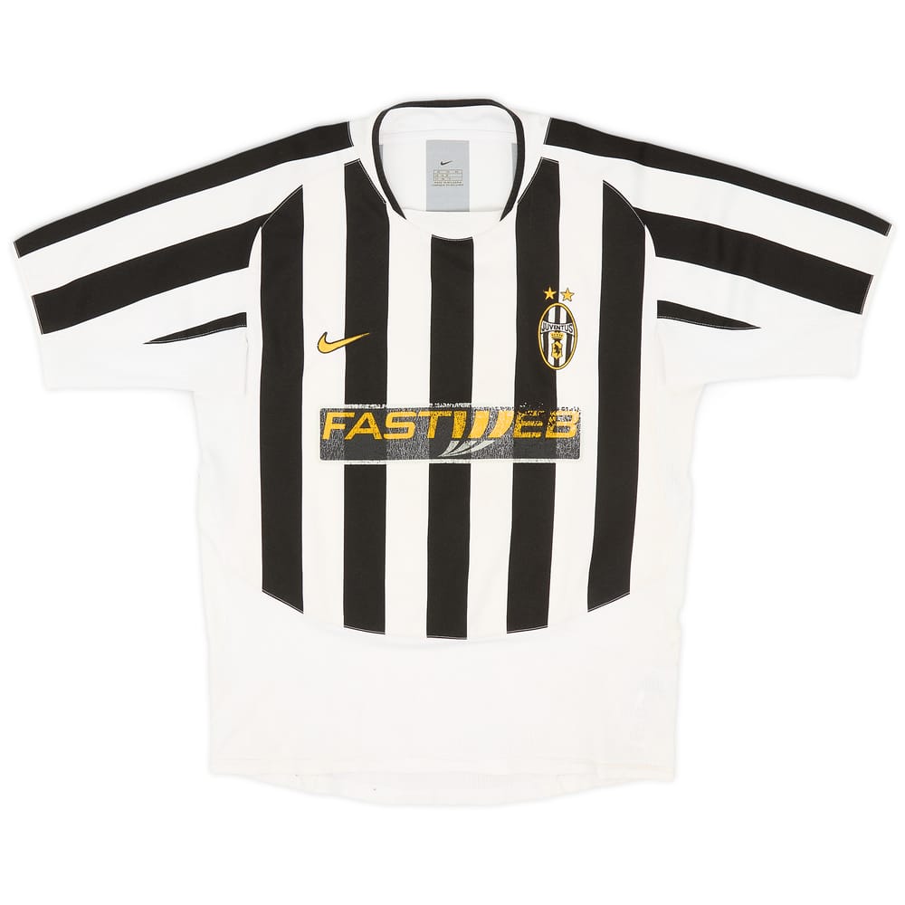 2003-04 Juventus Home Shirt - 4/10 - (XL.Boys)