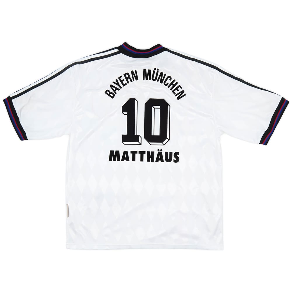 1996-98 Bayern Munich Away Shirt Matthaus #10 - 5/10 - (XL)