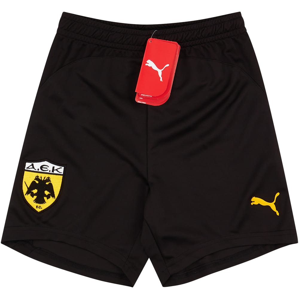 2008-09 AEK Athens Home Shorts (M.Kids)