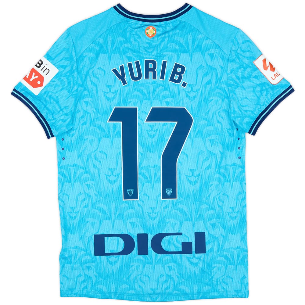 2023-24 Athletic Bilbao Match Issue Away Shirt Yuri B. #17