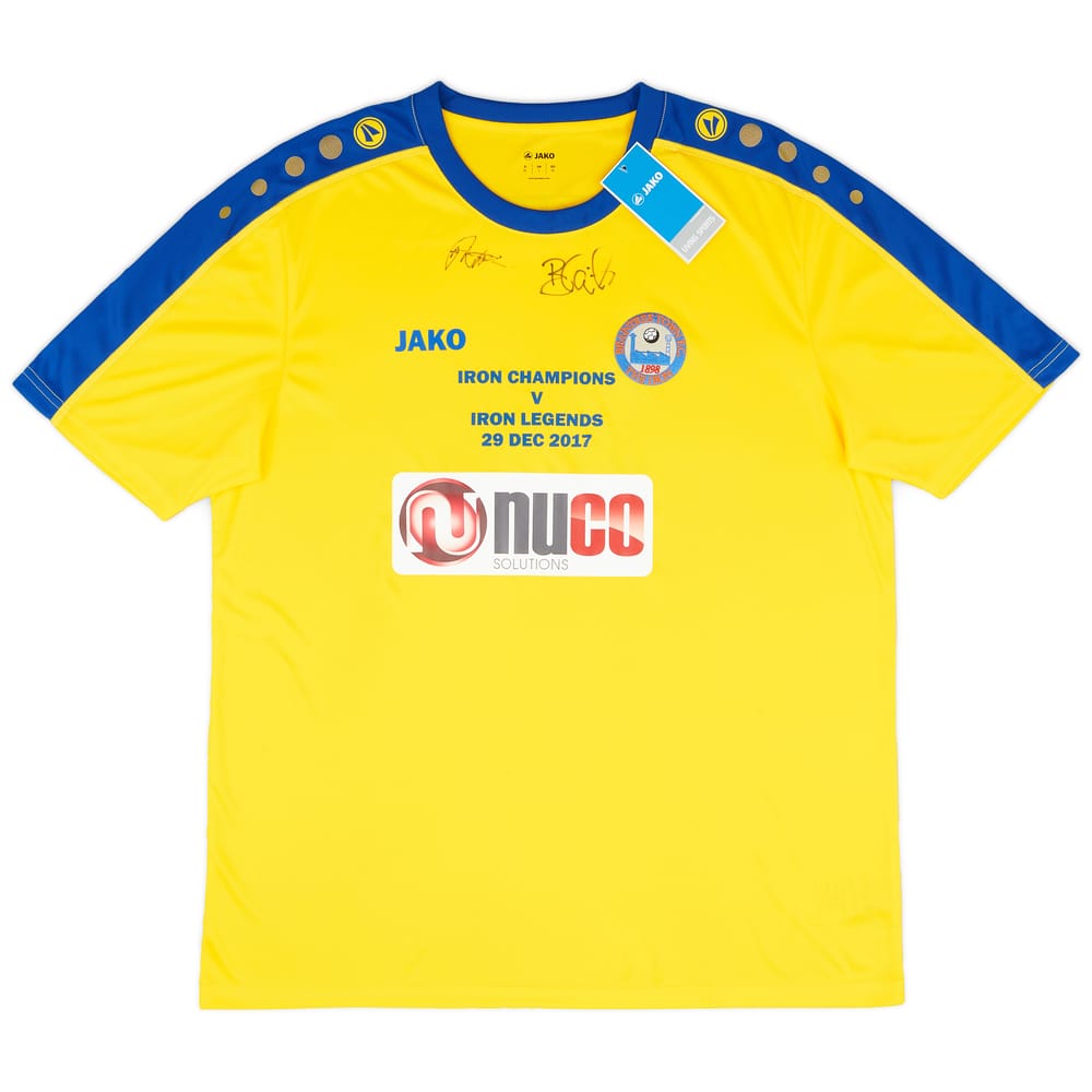 2017 Braintree 'Iron Champions vs Iron Legends' Signed Special Shirt