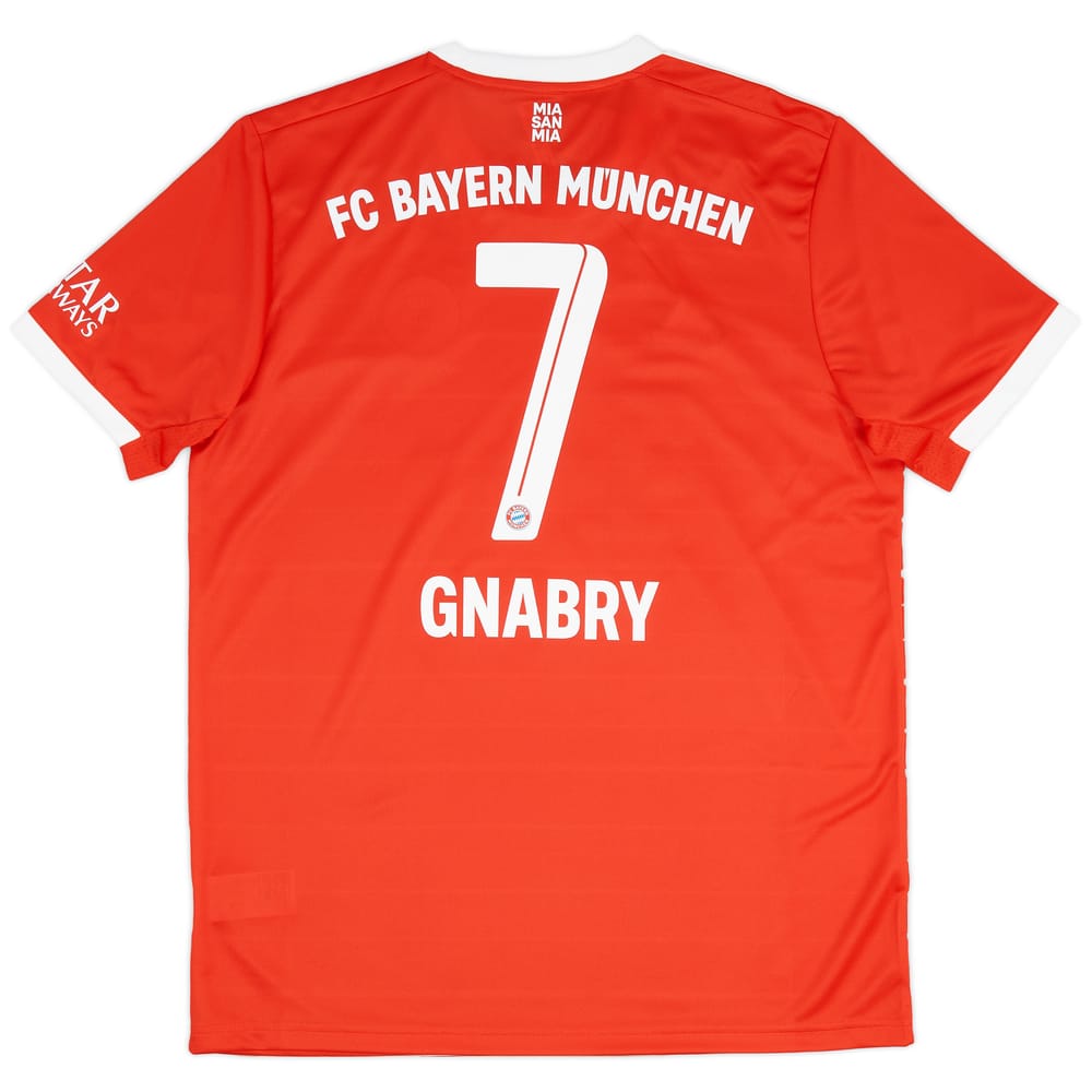 2022-23 Bayern Munich Home Shirt Gnabry #7