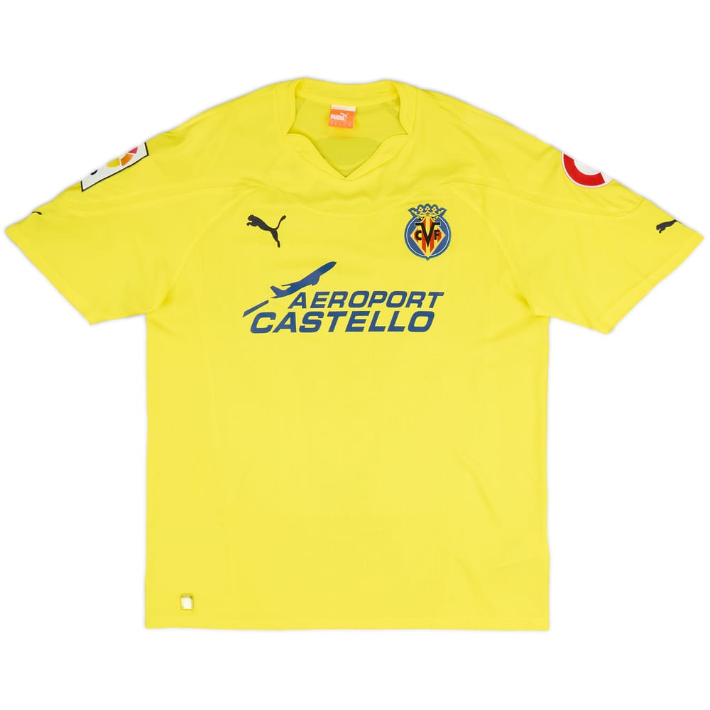 2010-11 Villarreal Home Shirt