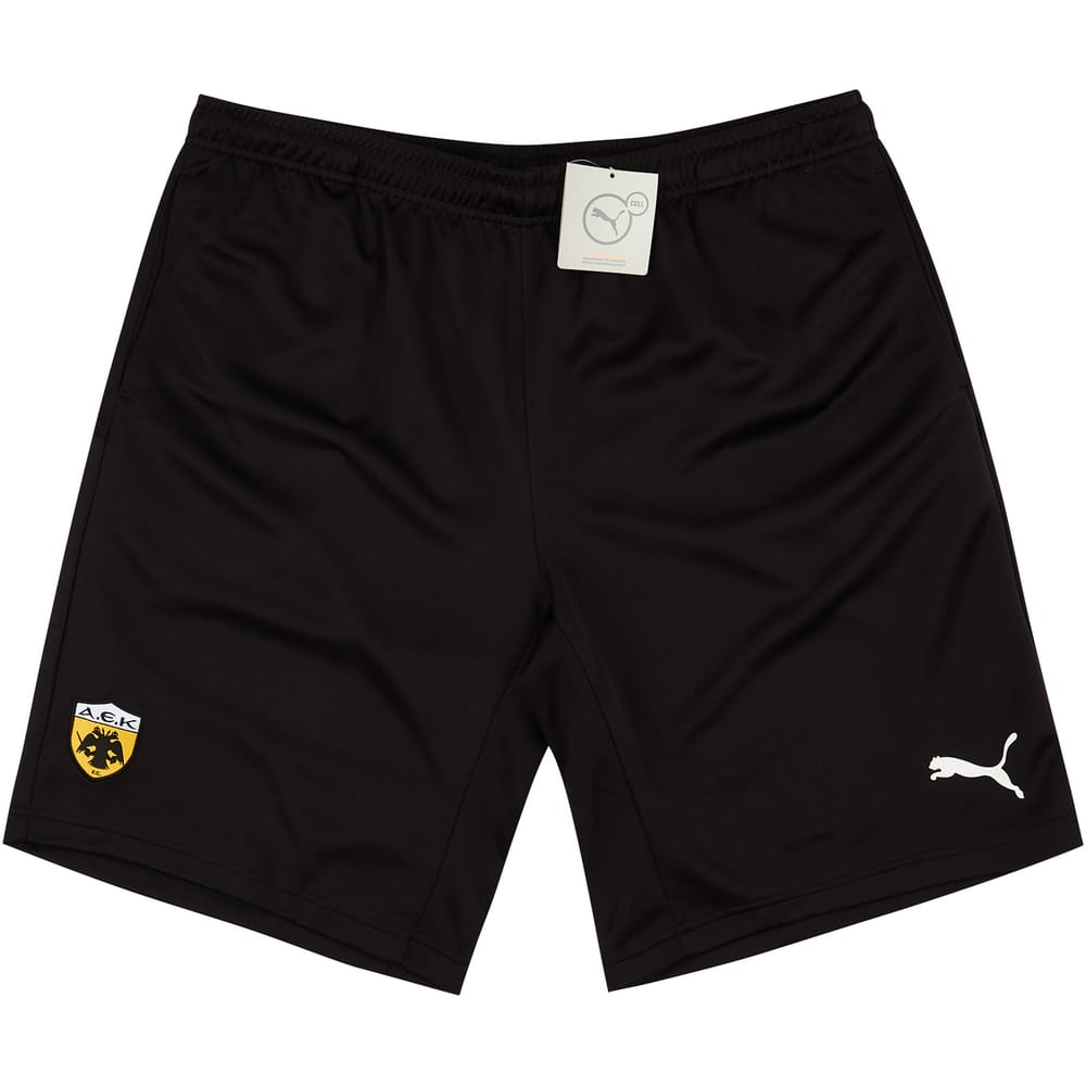 2013-14 AEK Athens Puma Training Shorts - NEW