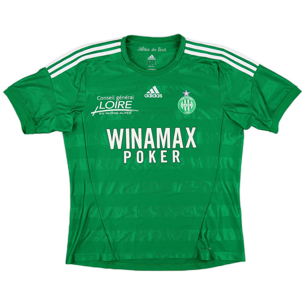 2012-13 Saint Etienne Home Shirt - 8/10 - (L)