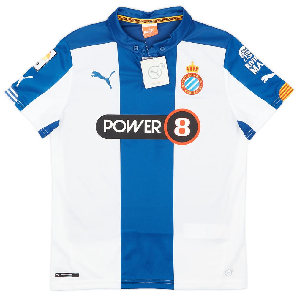 2014-15 Espanyol Home Shirt (KIDS)