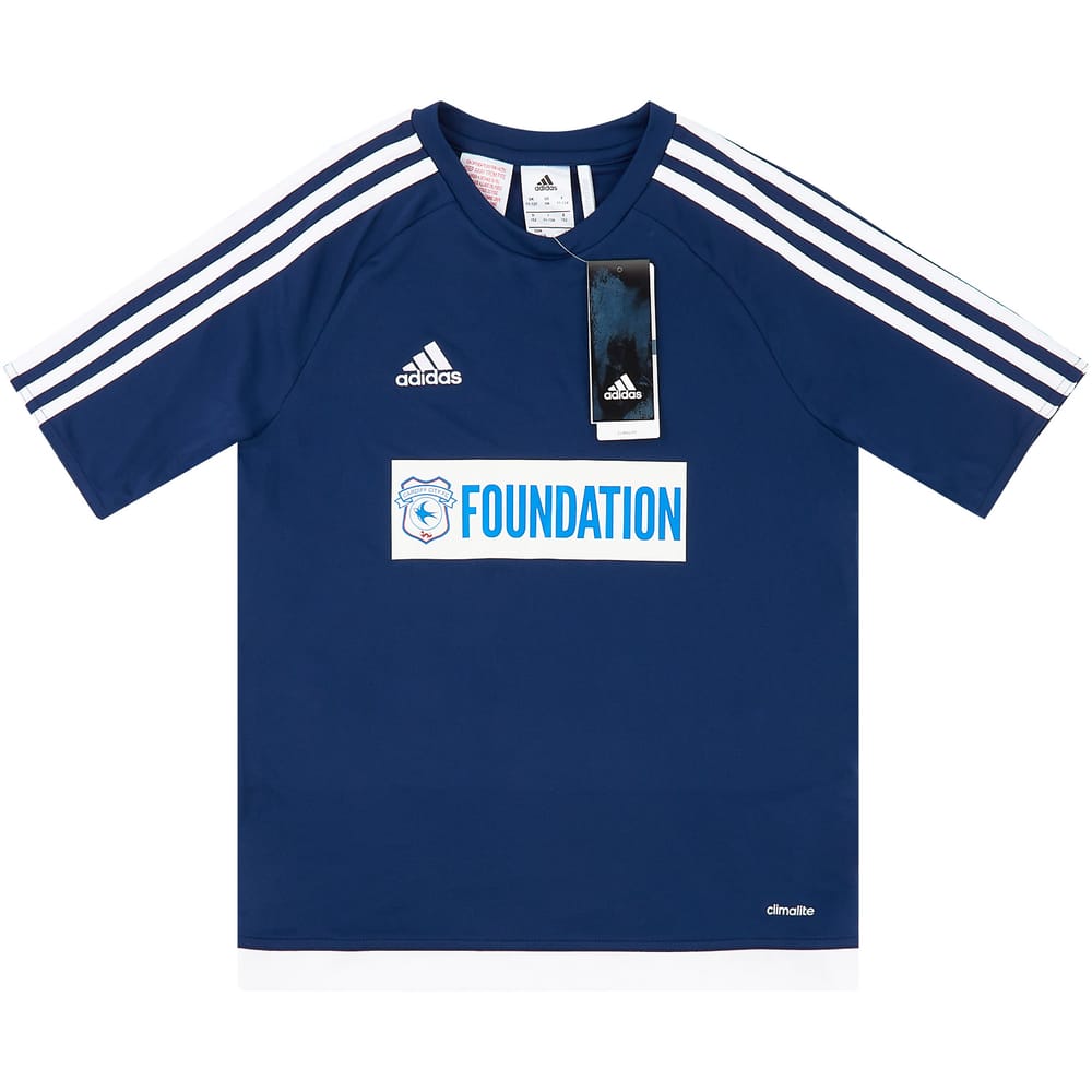 2015-16 Cardiff adidas 'Foundation' Training Shirt M.Kids