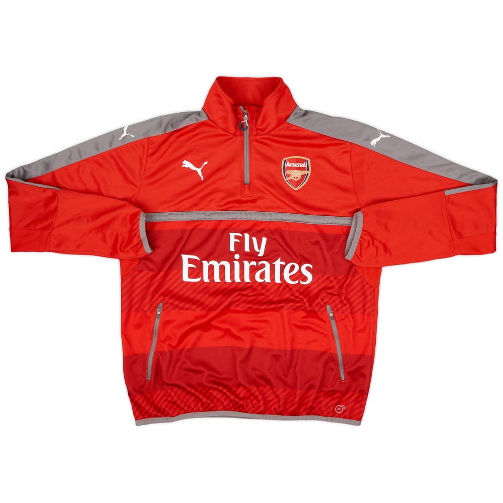 2015-16 Arsenal Puma 1/4 Zip Training Top - 6/10 - (XL)