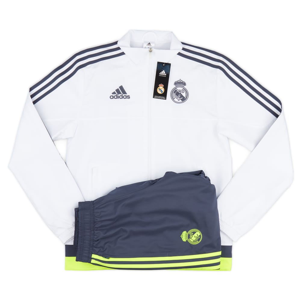 2015-16 Real Madrid adidas Training Tracksuit - NEW - (XS)
