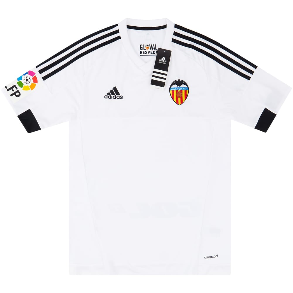 2015-16 Valencia Home Shirt (S)