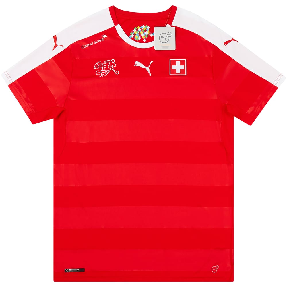 2016-17 Switzerland Home Shirt