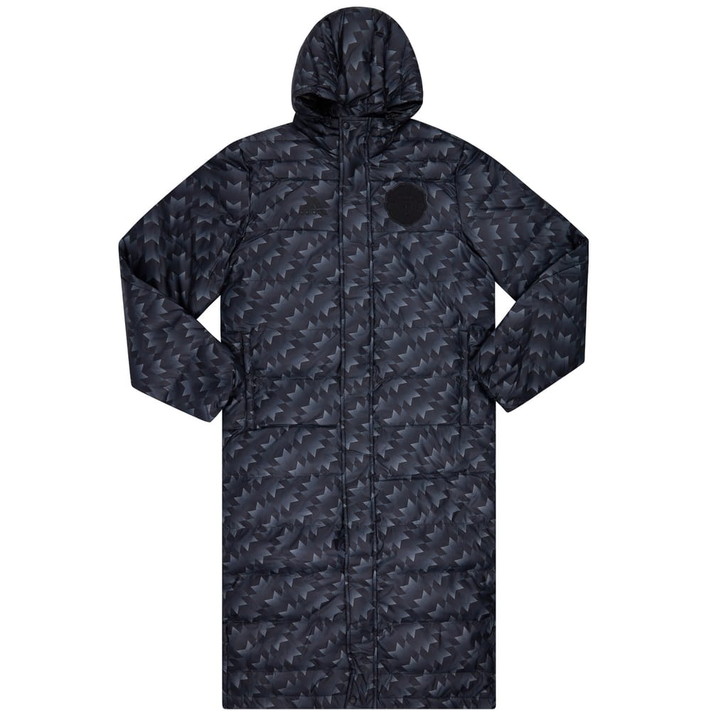 2017-18 Manchester United adidas Padded Long Jacket (XS)