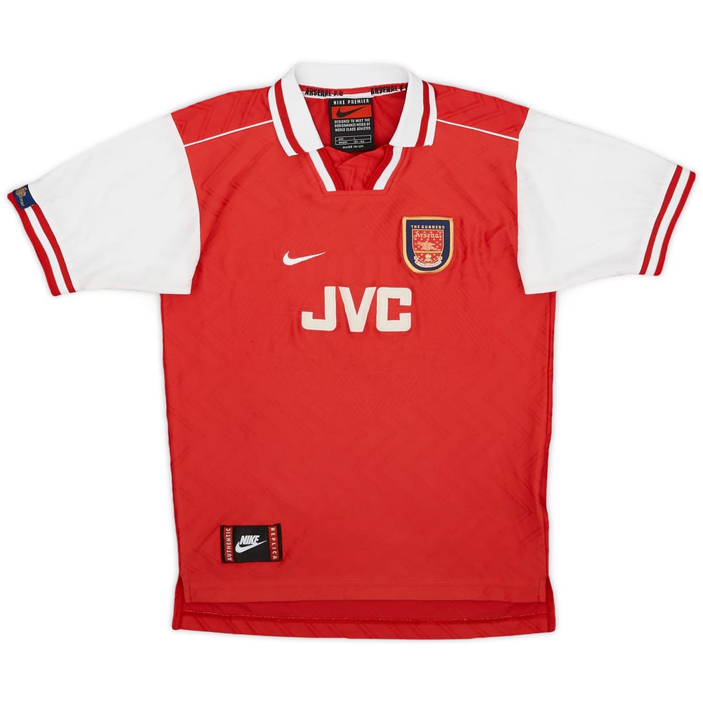 1996-98 Arsenal Home Shirt - 8/10 - (L.Boys)