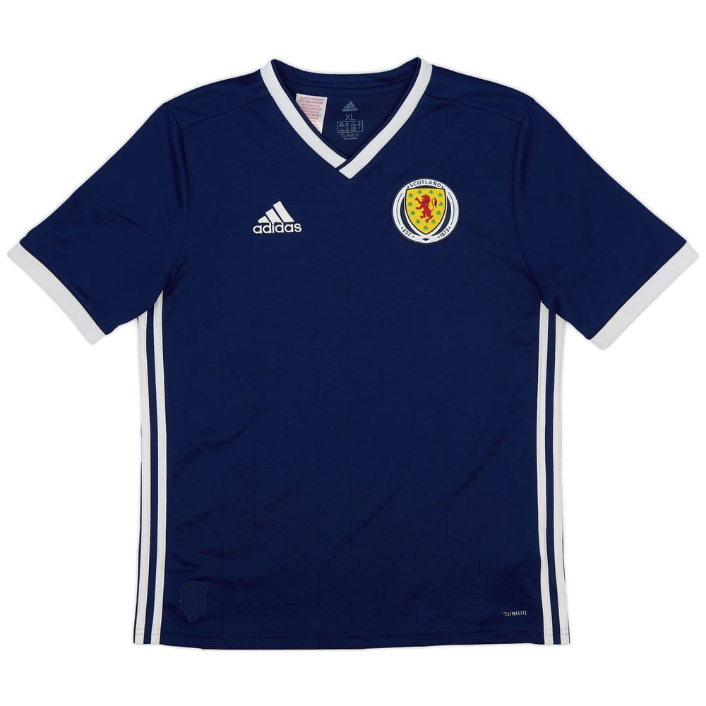 2017-19 Scotland Home Shirt - 8/10 - (XL.Boys)