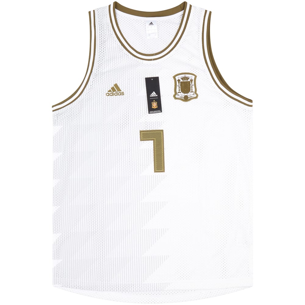 2018-19 Spain Adidas Seasonal Special Tank Top/Vest (L)