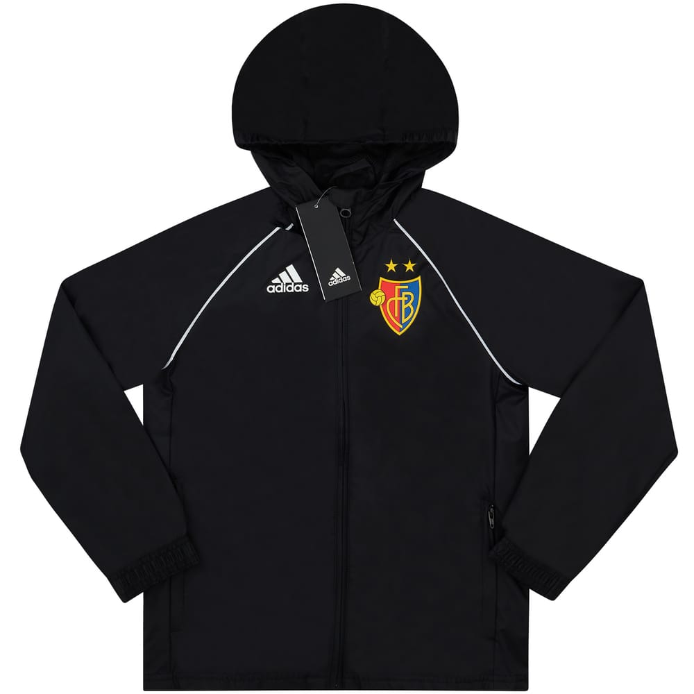 2018-19 FC Basel adidas Rain Jacket KIDS