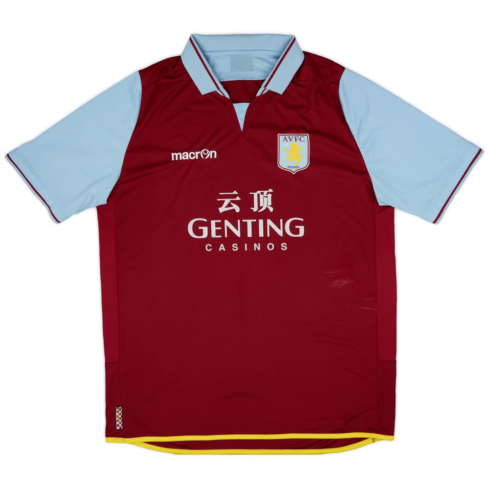 2012-13 Aston Villa Home Shirt - 5/10 - (XL)
