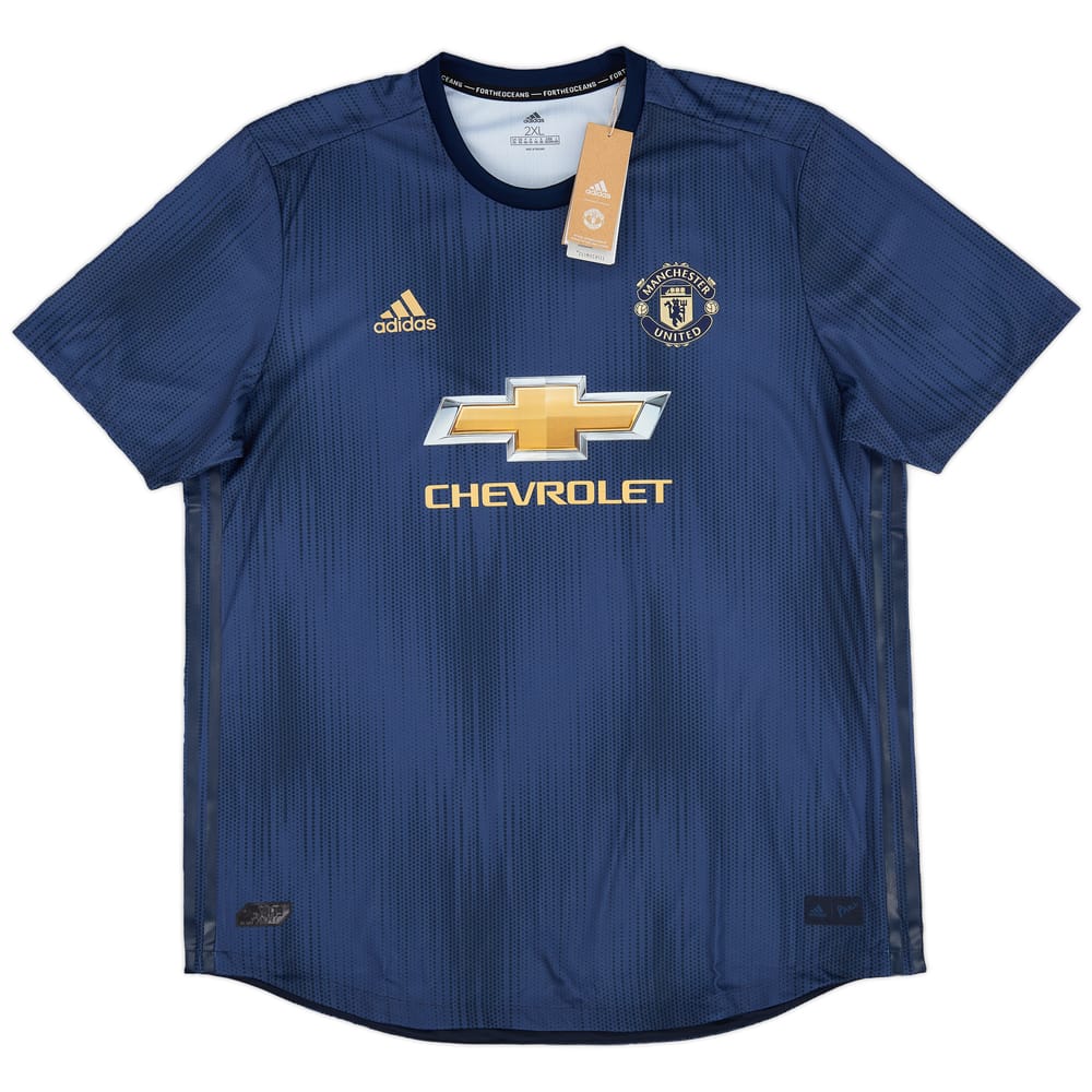 2018-19 Manchester United Authentic Third Shirt - (XXL)