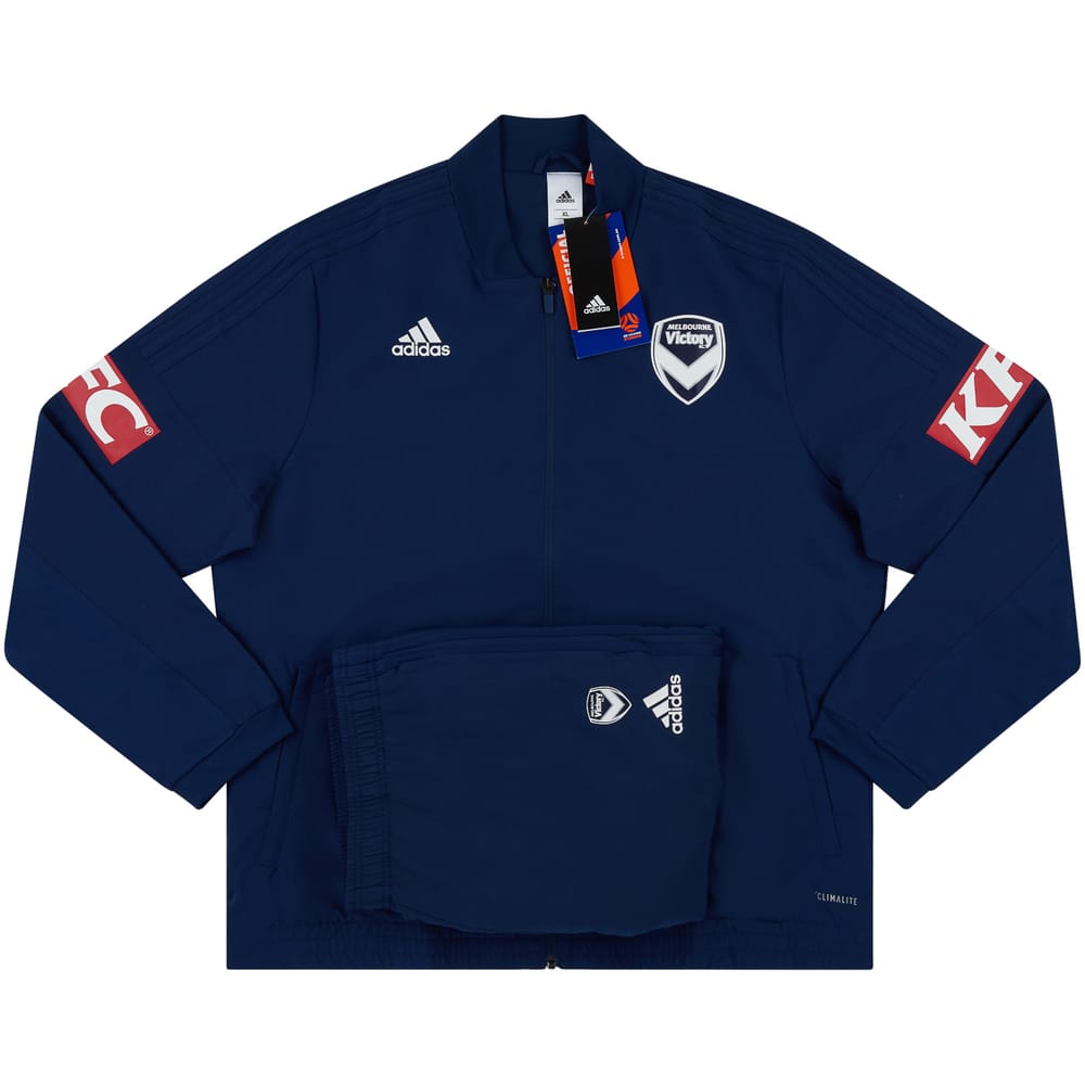 2019-20 Melbourne Victory adidas Presentation Tracksuit