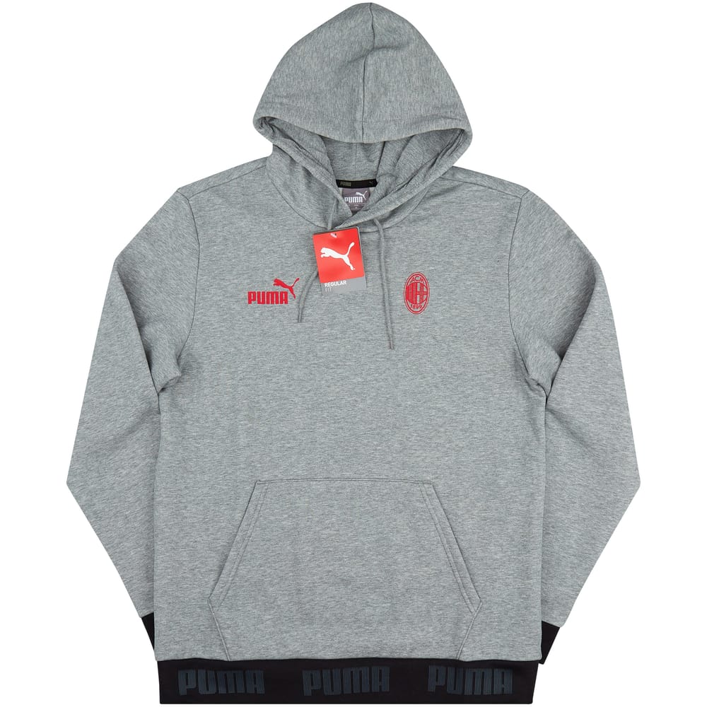 2019-20 AC Milan Puma FtblCulture Hooded Top (M)