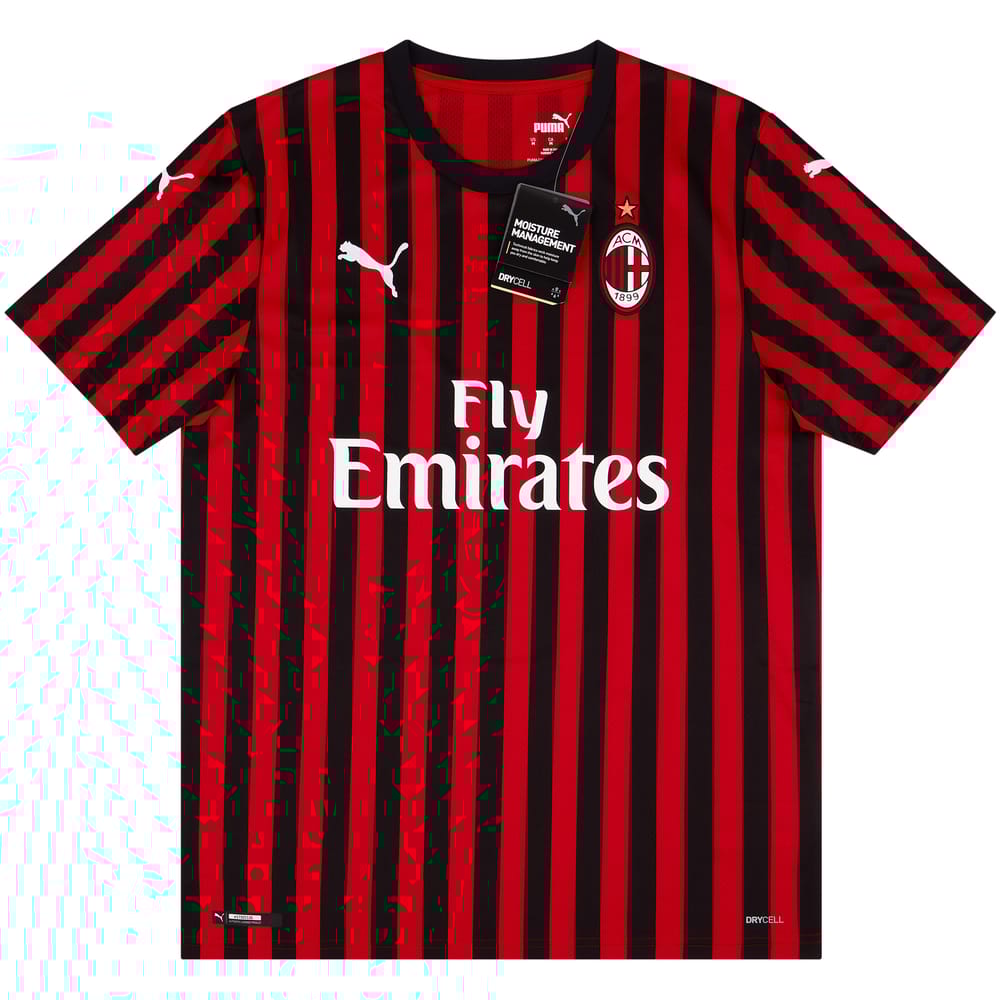 2019-20 AC Milan Home Shirt
